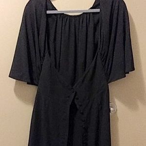 Fendi Backless Cape Dress